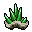crystalline spikes