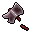 broken throwing axe