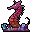 sea horse figurine