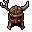 antler-horn helmet