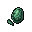 piece of scarab shell