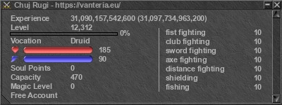 Signature for player Chuj Rugi