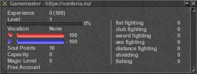 Signature for player Gamemaster